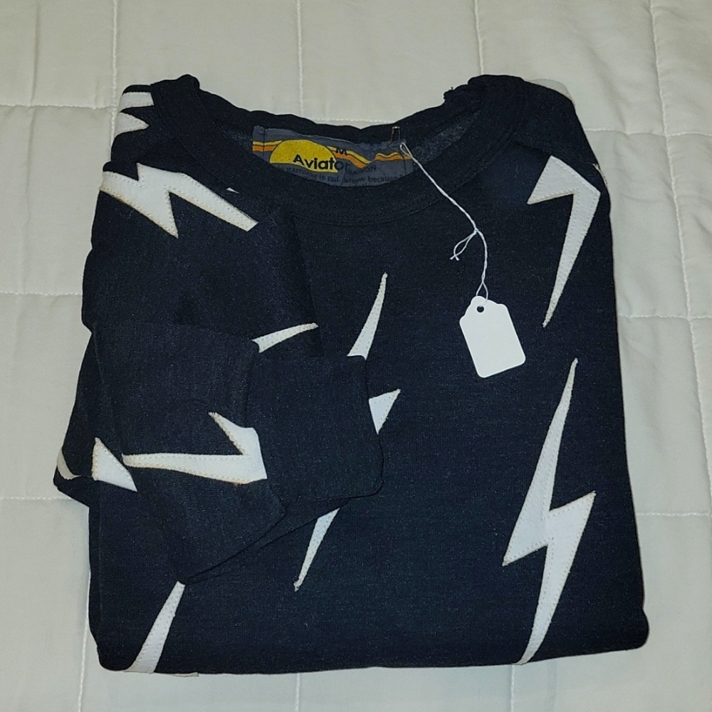 Aviator Natior Bolt Stitch Crew